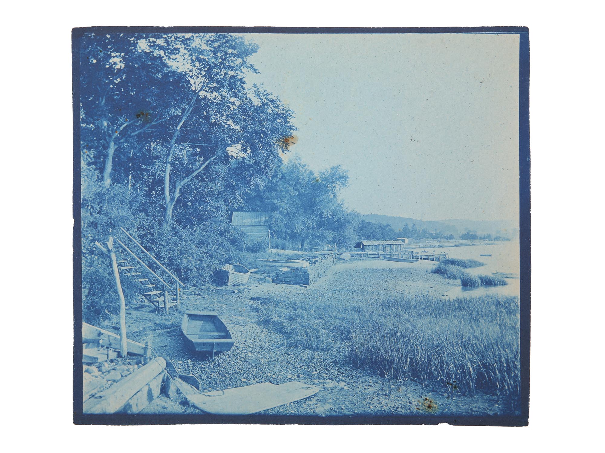 ANTIQUE 1906 AMERICAN CYANOTYPE PRINTS WYOMING PIC-3